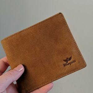 Suede/leather men's wallet